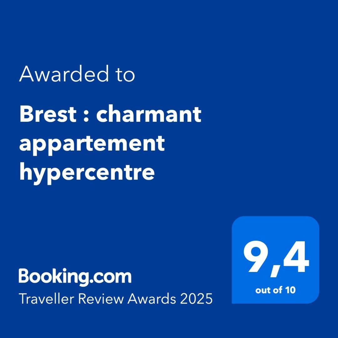 Brest : Charmant Appartement Hypercentre Exterior foto